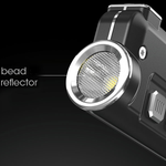 MINI LED Keychain Intelligent Flashlight - USB Rechargeable & Powerful Lumens