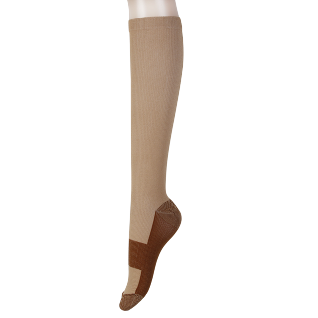 COPPER-INFUSED ANTI-FATIGUE COMPRESSION SOCKS - BUY 1 GET 3 PAIRS FREE (4-PACK)
